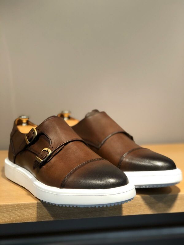Sardinelli Monk Brown Shoes