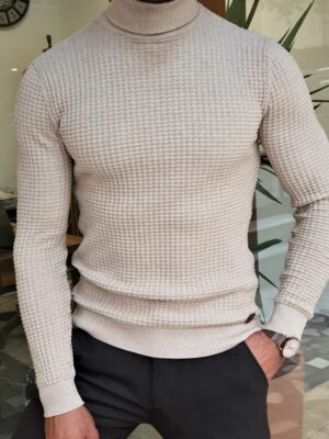 Aysoti Marvee Slim Fit Turtleneck Sweater