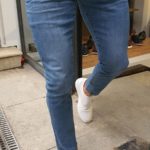 Brandon Blue Slim Fit Handmade Jeans