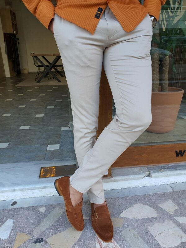 Slim Fit Cotton Pants