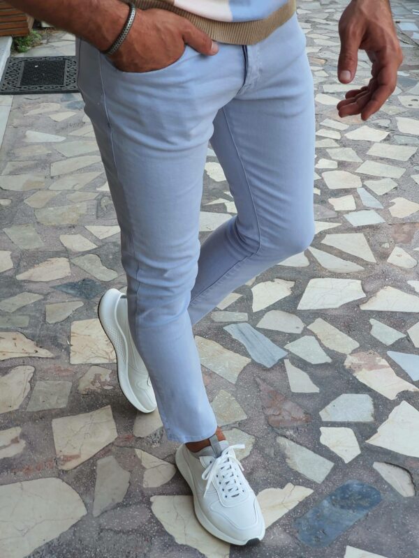 Light Blue Slim Fit Jeans