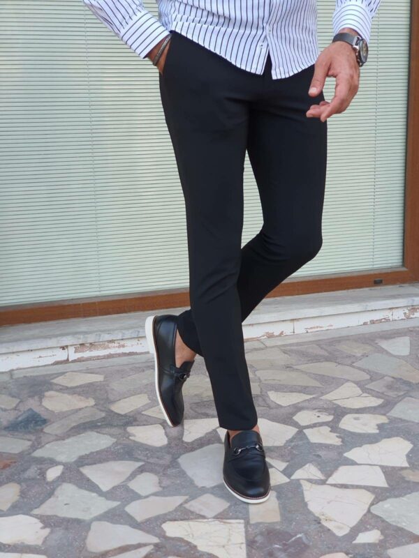 Black Slim Fit Pants