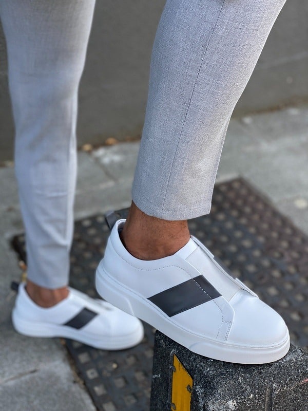 Aysoti Chenette White Low-Top Sneakers