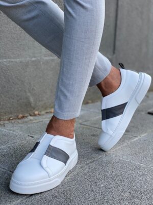 Aysoti Chenette White Low-Top Sneakers