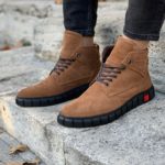 Tan Suede Lace Up Chukka Boots