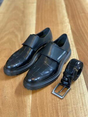 Black Buckle Shoes