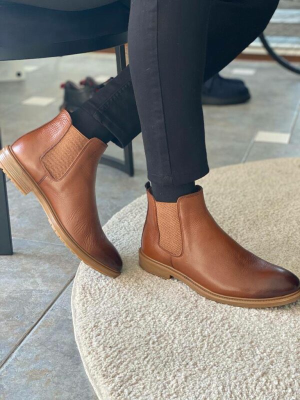 Andover Brown Chelsea Boots