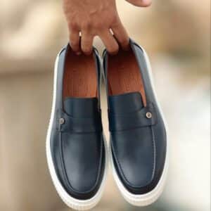 Aysoti Cresswell Navy Blue Rock Shoes